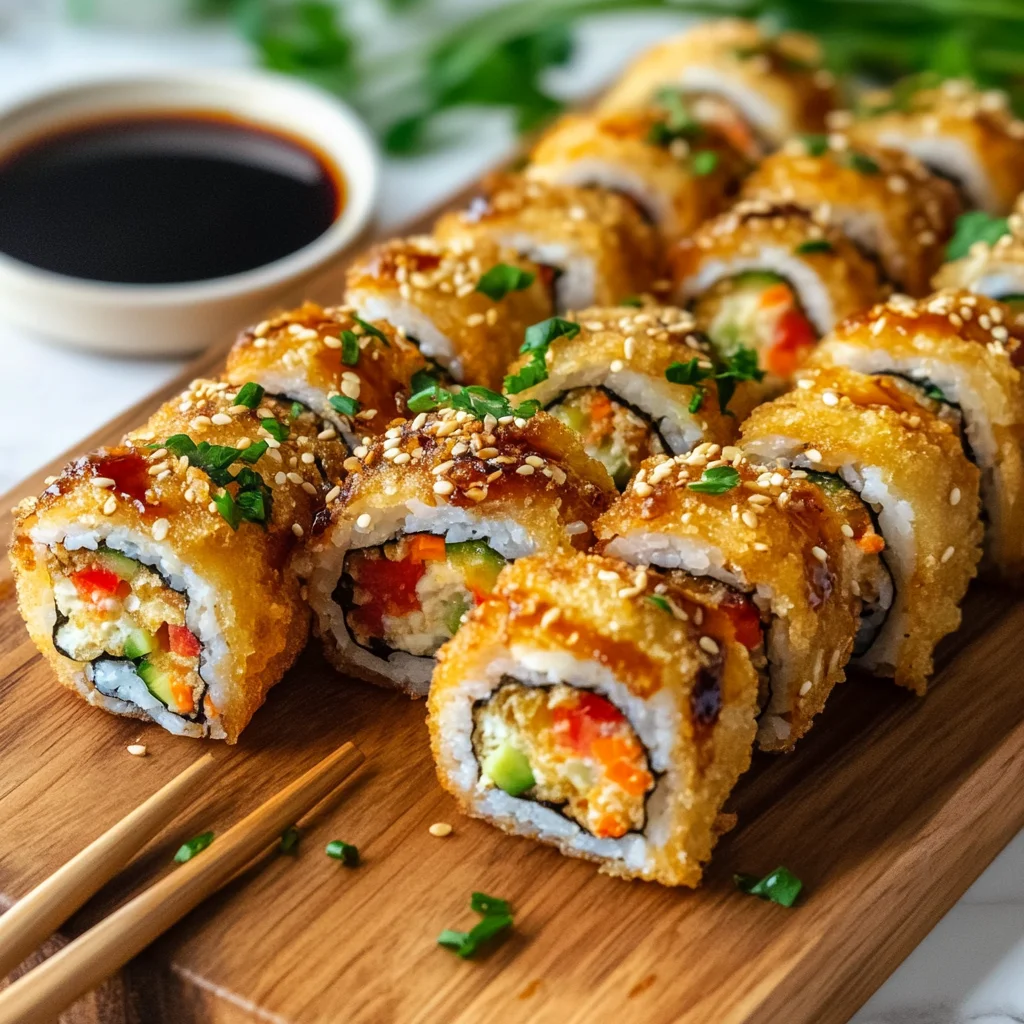 Chicken tempura roll