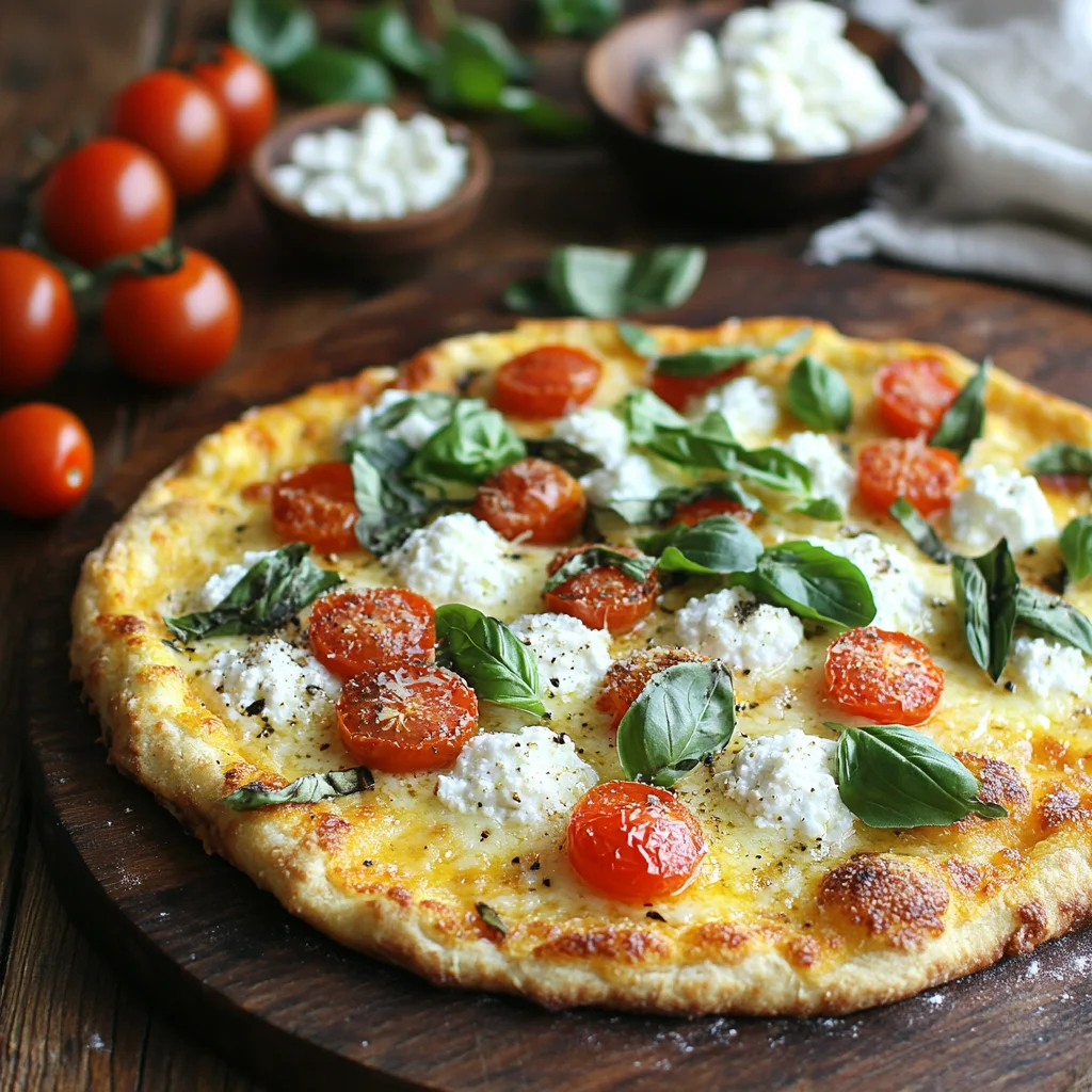 cottage cheese pizza crust