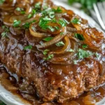 french Onion meatloaf