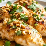 Chicken with Peanut Butter