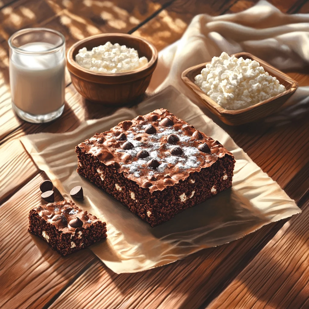 cottage cheese brownies