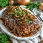 french Onion meatloaf