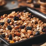 homemade granola crunchy.