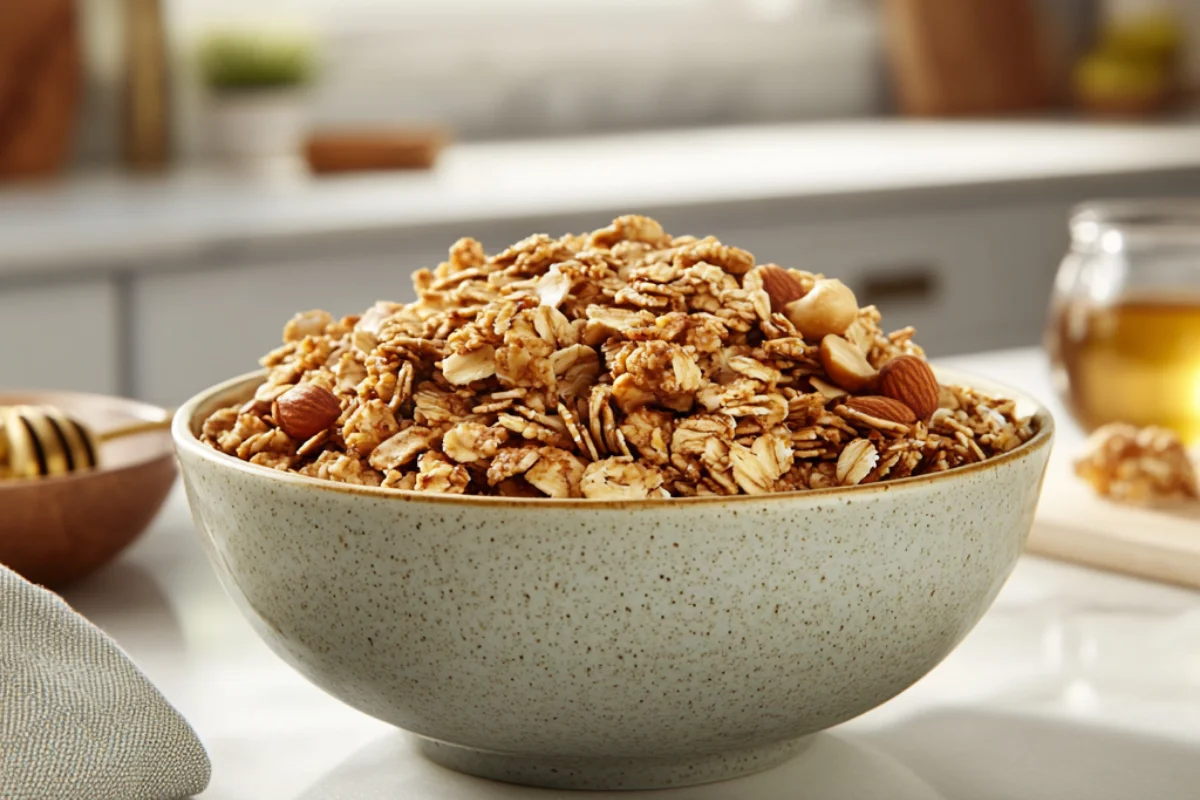 Homemade granola 1