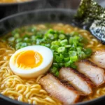 Pasta noodles in ramen 1