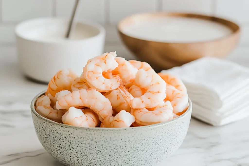 Soak shrimp in milk before frying 4